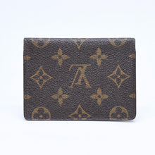 将图片加载到图库查看器中。 LOUIS VUITTON ルイ ヴィトン ポルト2カルト ヴェルティカル カードケース M60533 モノグラムキャンバス ブラウン 良品 中古 4a006540