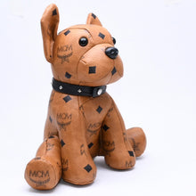画像をギャラリービューアに読み込む, 極美品 MCM エムシーエム ヴィセトス M pup ドール フレンチブルドッグ ぬいぐるみ インテリア 置物 PVC ブラウン 中古 4a006408