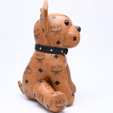 画像をギャラリービューアに読み込む, 極美品 MCM エムシーエム ヴィセトス M pup ドール フレンチブルドッグ ぬいぐるみ インテリア 置物 PVC ブラウン 中古 4a006408