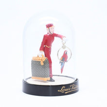 画像をギャラリービューアに読み込む, 極美品 LOUIS VUITTON ルイヴィトン 置物 雑貨 ノベルティ VIP限定 ページボーイ ドーム LE GROOM オブジェ ブラック レッド 中古 4a006423