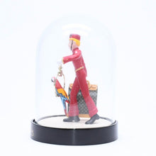 画像をギャラリービューアに読み込む, 極美品 LOUIS VUITTON ルイヴィトン 置物 雑貨 ノベルティ VIP限定 ページボーイ ドーム LE GROOM オブジェ ブラック レッド 中古 4a006423