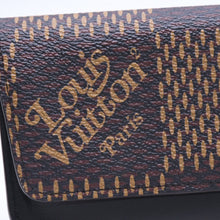 Load the image into the gallery viewer. 極美品 LOUIS VUITTON×NIGO ルイヴィトン ニゴ エテュイ リュネット ウッディー メガネケース GI0497 ブラウン シルバー金具 中古 4a006455