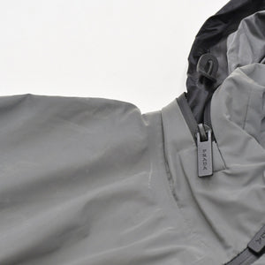 PRADA プラダ ブルゾン Linea Rossa Reflective Jacket リネア ロッサ リフレクティブ ジャケット グレー ブラック レッド 美品 中古 4a006463