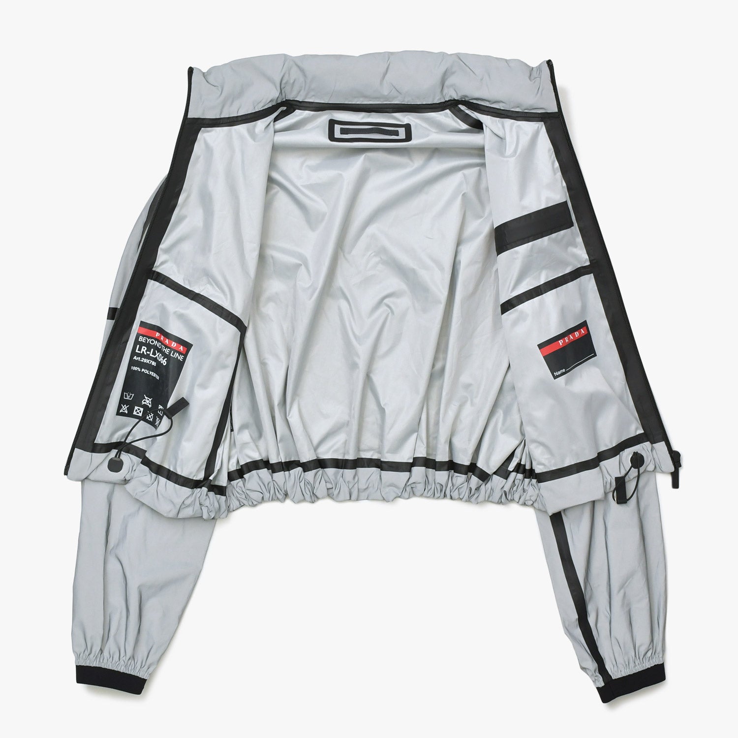 PRADA プラダ ブルゾン Linea Rossa Reflective Jacket リネア ロッサ