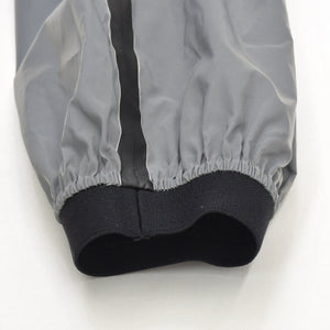 PRADA プラダ ブルゾン Linea Rossa Reflective Jacket リネア ロッサ リフレクティブ ジャケット グレー ブラック レッド 美品 中古 4a006463