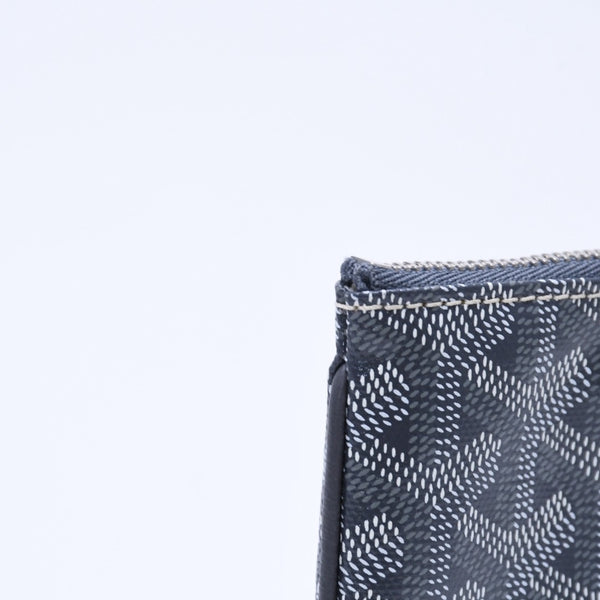 新品同様品 GOYARD ゴヤール コインケース Senat Nano Key Pouch セナ ナノ キーポーチ グレー シルバー金具 中古 4a006476