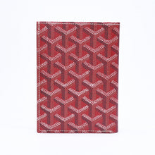 画像をギャラリービューアに読み込む, 極美品 GOYARD ゴヤール グルネル パスポートケース カードケース GRENELPMLTY02CL02X PVC レザー レッド 中古 4a006479