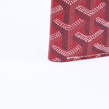 画像をギャラリービューアに読み込む, 極美品 GOYARD ゴヤール グルネル パスポートケース カードケース GRENELPMLTY02CL02X PVC レザー レッド 中古 4a006479