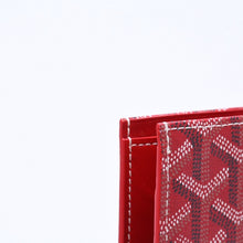 画像をギャラリービューアに読み込む, 極美品 GOYARD ゴヤール グルネル パスポートケース カードケース GRENELPMLTY02CL02X PVC レザー レッド 中古 4a006479