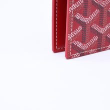 画像をギャラリービューアに読み込む, 極美品 GOYARD ゴヤール グルネル パスポートケース カードケース GRENELPMLTY02CL02X PVC レザー レッド 中古 4a006479