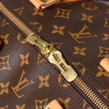 画像をギャラリービューアに読み込む, 極美品 LOUIS VUITTON ルイヴィトン モノグラム キーポルバンドリエール55 2WAY ボストンバック M41414 ブラウン キャンバス 中古 4a006489