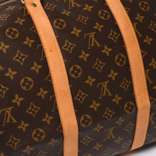 画像をギャラリービューアに読み込む, 極美品 LOUIS VUITTON ルイヴィトン モノグラム キーポルバンドリエール55 2WAY ボストンバック M41414 ブラウン キャンバス 中古 4a006489