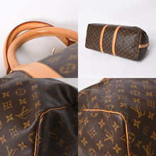 画像をギャラリービューアに読み込む, 極美品 LOUIS VUITTON ルイヴィトン モノグラム キーポルバンドリエール55 2WAY ボストンバック M41414 ブラウン キャンバス 中古 4a006489