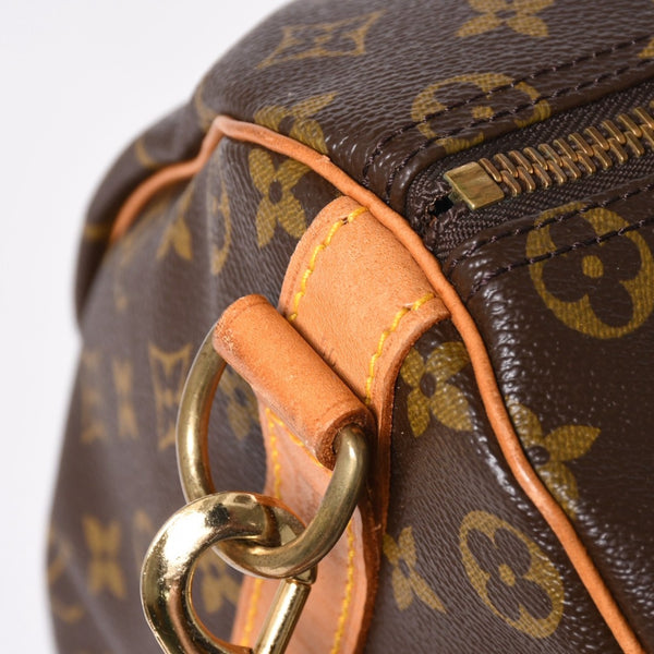 LOUIS VUITTON ルイヴィトン モノグラム キーポルバンドリエール50 ブラウン M41416 ボストンバッグ 美品 中古 4a006490