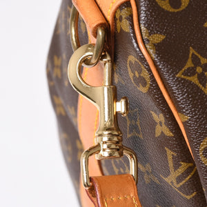 LOUIS VUITTON ルイヴィトン モノグラム キーポルバンドリエール50 ブラウン M41416 ボストンバッグ 美品 中古 4a006490