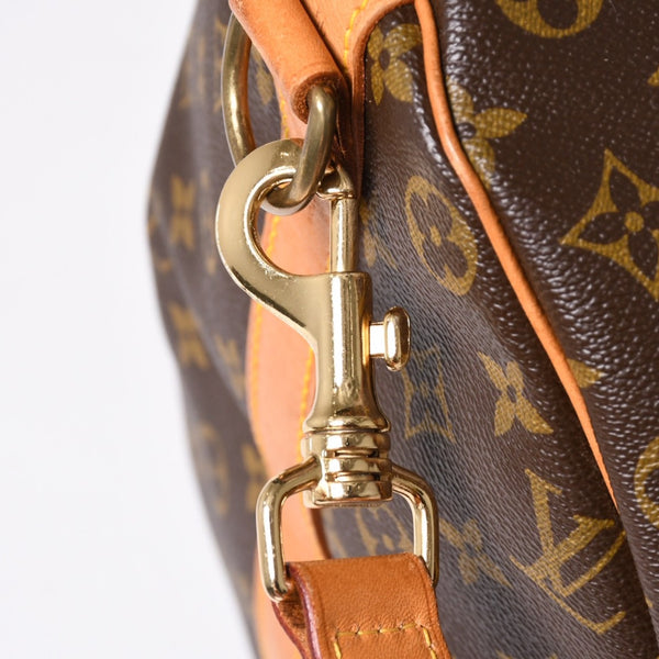 LOUIS VUITTON ルイヴィトン モノグラム キーポルバンドリエール50 ブラウン M41416 ボストンバッグ 美品 中古 4a006490