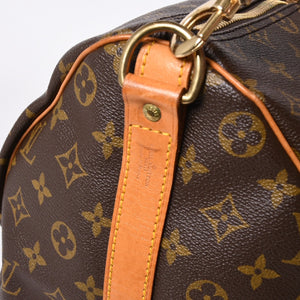 LOUIS VUITTON ルイヴィトン モノグラム キーポルバンドリエール50 ブラウン M41416 ボストンバッグ 美品 中古 4a006490