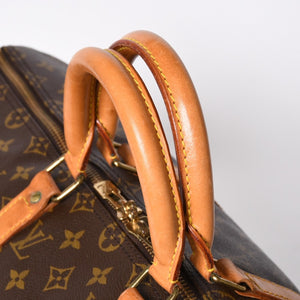 LOUIS VUITTON ルイヴィトン モノグラム キーポルバンドリエール50 ブラウン M41416 ボストンバッグ 美品 中古 4a006490