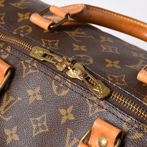 LOUIS VUITTON ルイヴィトン モノグラム キーポルバンドリエール50 ブラウン M41416 ボストンバッグ 美品 中古 4a006490