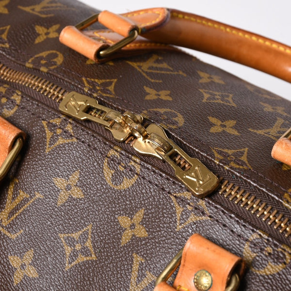 LOUIS VUITTON ルイヴィトン モノグラム キーポルバンドリエール50 ブラウン M41416 ボストンバッグ 美品 中古 4a006490