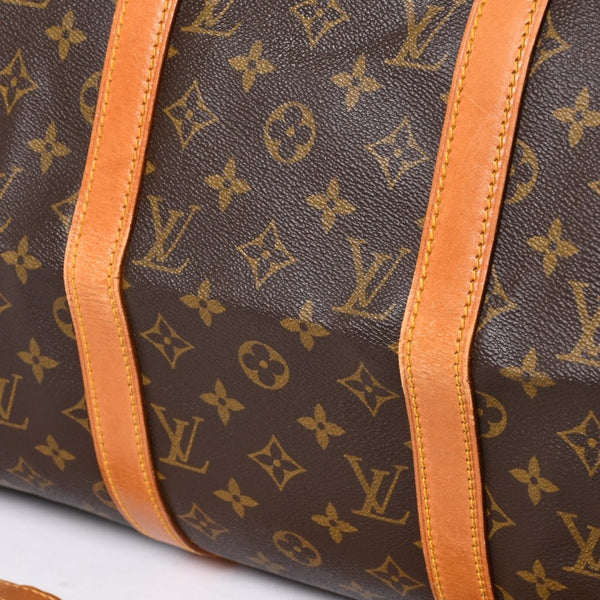 LOUIS VUITTON ルイヴィトン モノグラム キーポルバンドリエール50 ブラウン M41416 ボストンバッグ 美品 中古 4a006490