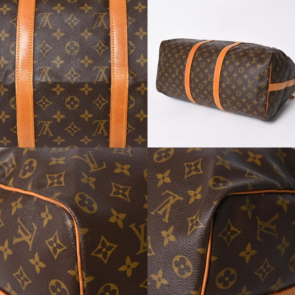 LOUIS VUITTON ルイヴィトン モノグラム キーポルバンドリエール50 ブラウン M41416 ボストンバッグ 美品 中古 4a006490
