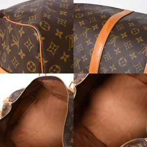 LOUIS VUITTON ルイヴィトン モノグラム キーポルバンドリエール50 ブラウン M41416 ボストンバッグ 美品 中古 4a006490