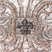 Load the image into the gallery viewer. CHROME HEARTS クロムハーツ BSフレア クラッチバッグ フラットバッグ シルバー925 メタリックシルバー金具 良品 中古 4a006473