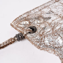 Load the image into the gallery viewer. CHROME HEARTS クロムハーツ BSフレア クラッチバッグ フラットバッグ シルバー925 メタリックシルバー金具 良品 中古 4a006473