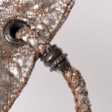 Load the image into the gallery viewer. CHROME HEARTS クロムハーツ BSフレア クラッチバッグ フラットバッグ シルバー925 メタリックシルバー金具 良品 中古 4a006473