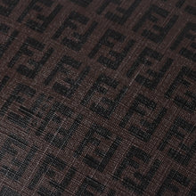 将图片加载到图库查看器中。 極美品 FENDI フェンディ ズッキーノ ショルダーバッグ FFロゴ イタリア製 PVC ブラウン ゴールド金具 中古 4a006501