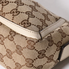 画像をギャラリービューアに読み込む, 極美品 GUCCI グッチ アビー ワンショルダーバッグ 130939 GGキャンバス レザー ベージュ アイボリー ゴールド金具 中古 4a006507