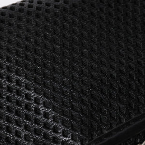 極美品 CHANEL シャネル フレンチリビエラ パンチング Sフラップ Sチェーンチェーンショルダーバッグ ブラック カーフ ココマーク シルバー金具 シリアル不鮮明 中古 4a006451