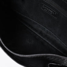 将图片加载到图库查看器中。 極美品 CHANEL シャネル フレンチリビエラ パンチング Sフラップ Sチェーンチェーンショルダーバッグ ブラック カーフ ココマーク シルバー金具 シリアル不鮮明 中古 4a006451