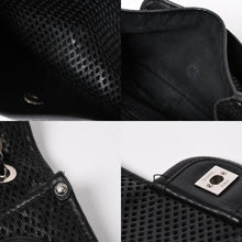 将图片加载到图库查看器中。 極美品 CHANEL シャネル フレンチリビエラ パンチング Sフラップ Sチェーンチェーンショルダーバッグ ブラック カーフ ココマーク シルバー金具 シリアル不鮮明 中古 4a006451