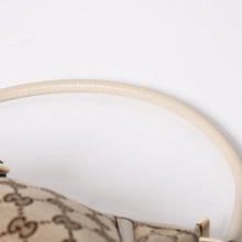 画像をギャラリービューアに読み込む, 極美品 GUCCI グッチ アビー ワンショルダーバッグ 130939 GGキャンバス レザー ベージュ アイボリー ゴールド金具 中古 4a006507