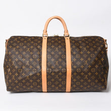 画像をギャラリービューアに読み込む, 極美品 LOUIS VUITTON ルイヴィトン モノグラム キーポルバンドリエール55 2WAY ボストンバック M41414 ブラウン キャンバス 中古 4a006511