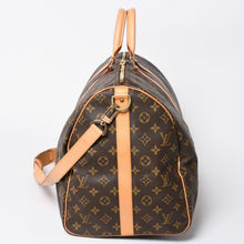 画像をギャラリービューアに読み込む, 極美品 LOUIS VUITTON ルイヴィトン モノグラム キーポルバンドリエール55 2WAY ボストンバック M41414 ブラウン キャンバス 中古 4a006511