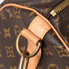 画像をギャラリービューアに読み込む, 極美品 LOUIS VUITTON ルイヴィトン モノグラム キーポルバンドリエール55 2WAY ボストンバック M41414 ブラウン キャンバス 中古 4a006511