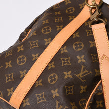 画像をギャラリービューアに読み込む, 極美品 LOUIS VUITTON ルイヴィトン モノグラム キーポルバンドリエール55 2WAY ボストンバック M41414 ブラウン キャンバス 中古 4a006511