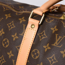 画像をギャラリービューアに読み込む, 極美品 LOUIS VUITTON ルイヴィトン モノグラム キーポルバンドリエール55 2WAY ボストンバック M41414 ブラウン キャンバス 中古 4a006511