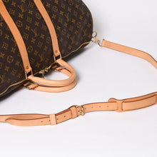 画像をギャラリービューアに読み込む, 極美品 LOUIS VUITTON ルイヴィトン モノグラム キーポルバンドリエール55 2WAY ボストンバック M41414 ブラウン キャンバス 中古 4a006511