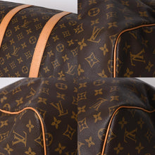 画像をギャラリービューアに読み込む, 極美品 LOUIS VUITTON ルイヴィトン モノグラム キーポルバンドリエール55 2WAY ボストンバック M41414 ブラウン キャンバス 中古 4a006511