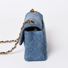 将图片加载到图库查看器中。 新品同様品 CHANEL シャネル ミニマトラッセ20 ココマーク グラデーション デニム チェーンショルダーバッグ ショルダーバッグ ランダム番台 ブルー 中古 4a006403
