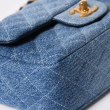 将图片加载到图库查看器中。 新品同様品 CHANEL シャネル ミニマトラッセ20 ココマーク グラデーション デニム チェーンショルダーバッグ ショルダーバッグ ランダム番台 ブルー 中古 4a006403