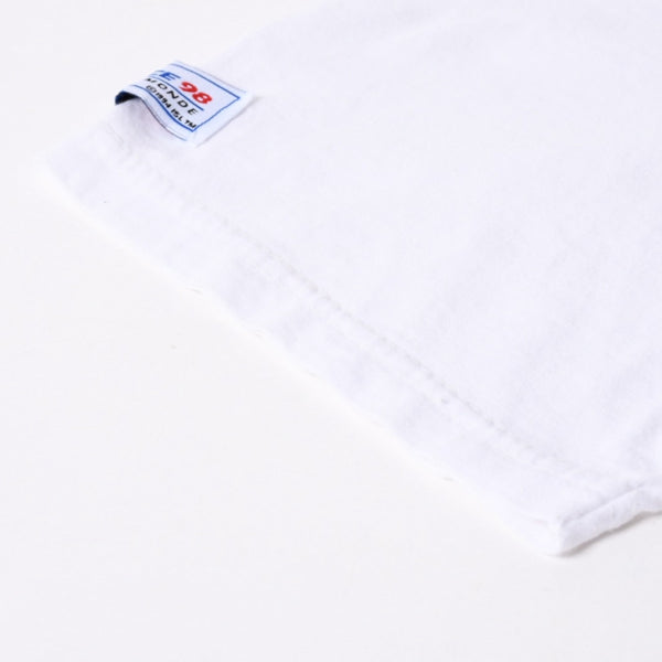 LYON リヨン 98年 フランスワールドカップ Tシャツ 半袖Tシャツ ホワイト ネイビー グリーン 美品 中古 4a006520