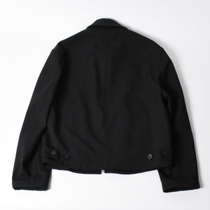 極美品 JIL SANDER ジルサンダー ポリエステル ジャケット J22SW0094 ポリエステル ビスコース シルバー金具 サイズ46 中古 4a006351