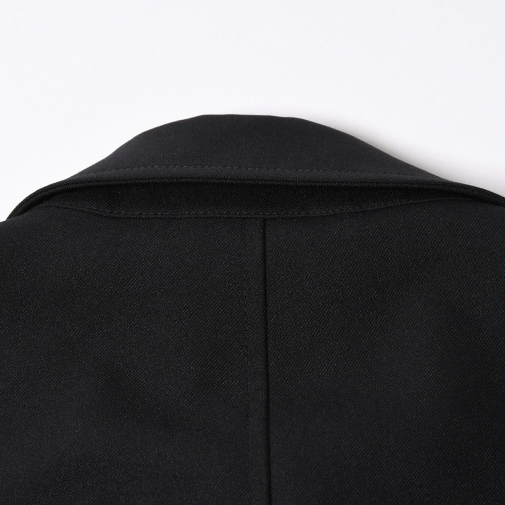 極美品 JIL SANDER ジルサンダー ポリエステル ジャケット J22SW0094 ポリエステル ビスコース シルバー金具 サイズ46 中古 4a006351