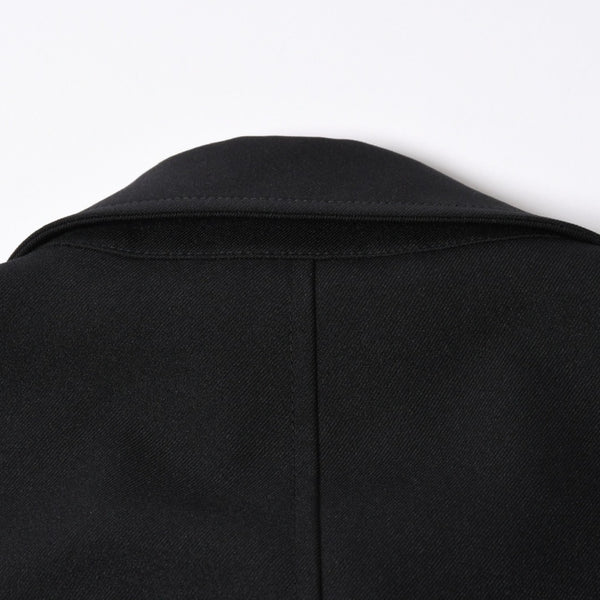 極美品 JIL SANDER ジルサンダー ポリエステル ジャケット J22SW0094 ポリエステル ビスコース シルバー金具 サイズ46 中古 4a006351