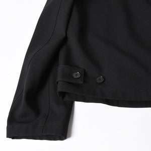 極美品 JIL SANDER ジルサンダー ポリエステル ジャケット J22SW0094 ポリエステル ビスコース シルバー金具 サイズ46 中古 4a006351